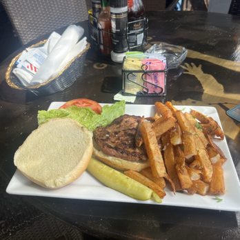 Waxy's Pub - Veggie burger and fries. - Irish Near Me - Fort Lauderdale, Florida Waxy's Pub - Veggie burger and fries. - Irish Near Me - Fort Lauderdale, Florida