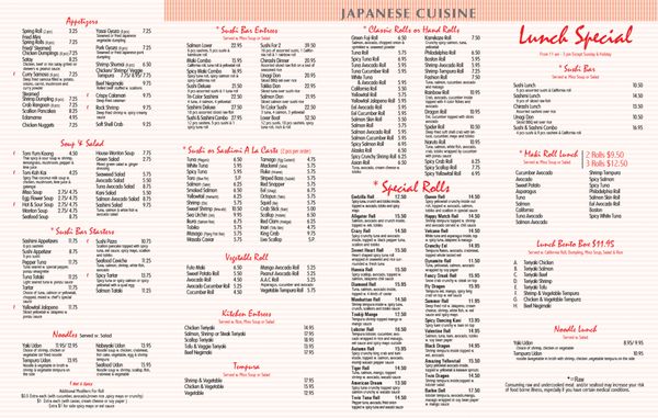 Menu photo 6 Mr. J Asian Bistro Guilford, CT Menu photo 6 Mr. J Asian Bistro Guilford, CT