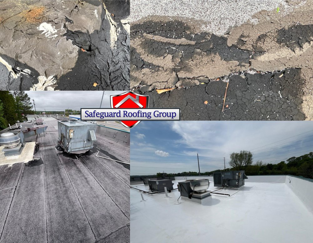 Slide of Safeguard Roofing Group