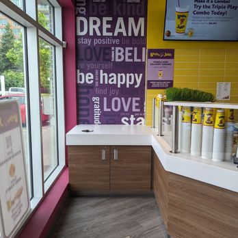 Booster Juice - Positivity on the wall - Juice Bars & Smoothies Near Me - Toronto, Ontario