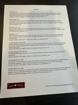Menu photo 2 Hot-N-Spicy Madison, WI