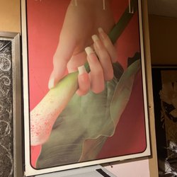 Hollywood Nails Salon - Just made me laugh at how old this picture must be lol