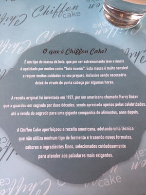 Menu photo 4 Chiffon Cake Curitiba, PR