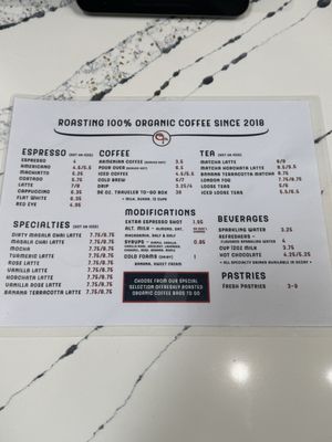 Menu photo 1 Kavat Coffee Los Angeles, CA