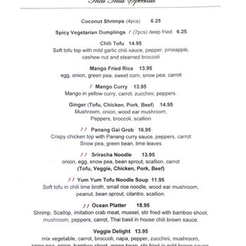 Thai Thai - Specials - Thai Near Me - Northampton, Massachusetts Thai Thai - Specials - Thai Near Me - Northampton, Massachusetts