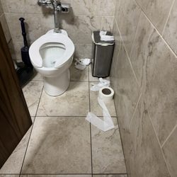 Hitching Post - Bathrooms were bad on my way into Texas and on my way out of Texas.
