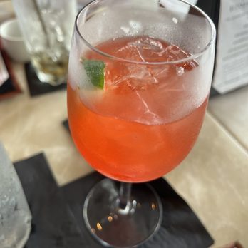 Dudley's on Short - Strawberry Cucumber Sangria - American Near Me - Lexington, Kentucky