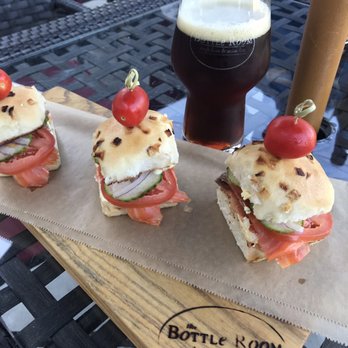 The Bottle Room - Cold smoked trout sliders. - Wine Bars Near Me - Green Bay, Wisconsin The Bottle Room - Cold smoked trout sliders. - Wine Bars Near Me - Green Bay, Wisconsin