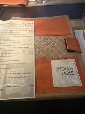 Menu photo 3 Indian Table Brooklyn, NY Menu photo 3 Indian Table Brooklyn, NY
