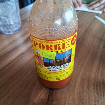 Super A's - Porke my favorite hot sauce from jalisco mexico. No other mexican restaurant carries this. it provides both flavor and heat. - Mexican Near Me - Costa Mesa, California