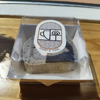 Temp & Time - Sesame Roll Cake - $6 - Desserts Near Me - Menlo Park, California