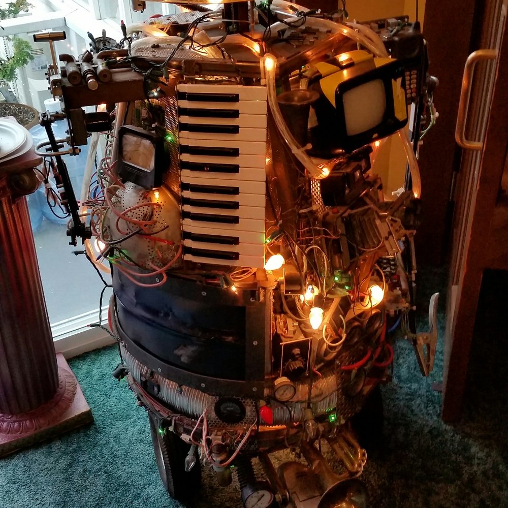 Tim Noah Thumbnail Theater - Eclectic sculpture in the foyer - Community Service/Non-Profit Near Me - Snohomish, Washington Tim Noah Thumbnail Theater - Eclectic sculpture in the foyer - Community Service/Non-Profit Near Me - Snohomish, Washington