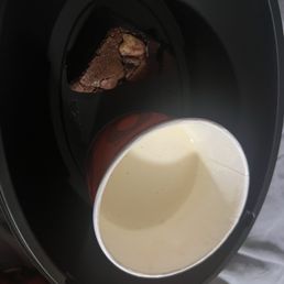 This was a dessert I got from there the brownie was so SMALL and the ice cream was melted. This was a dessert I got from there the brownie was so SMALL and the ice cream was melted.