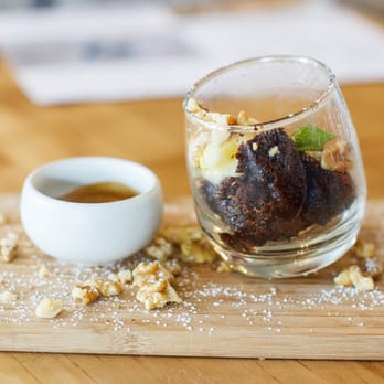 Haven Specialty Coffee - Masfogato - frozen marscapone, walnuts, warm dark chocolate brownie and shot of espresso - Breakfast & Brunch Near Me - Surry Hills, NSW