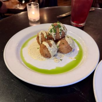 Otto's - Sauerkraut Balls ($18) - German Near Me - Fredericksburg, Texas Otto's - Sauerkraut Balls ($18) - German Near Me - Fredericksburg, Texas