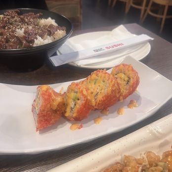 Rock N Roll Sushi - Complimentary Hot Cheeto Roll - Sushi Bars Near Me - San Bernardino, California Rock N Roll Sushi - Complimentary Hot Cheeto Roll - Sushi Bars Near Me - San Bernardino, California