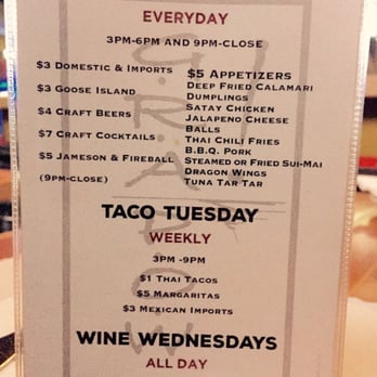 Gra Pow - Happy hour menu from 9 p.m to close! They stay open past the posted restaurant time! - Thai Near Me - Riverside, California Gra Pow - Happy hour menu from 9 p.m to close! They stay open past the posted restaurant time! - Thai Near Me - Riverside, California