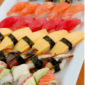 Chef Lin Buffet - a platter of sushi and rolls - Buffets Near Me - Chattanooga, Tennessee Chef Lin Buffet - a platter of sushi and rolls - Buffets Near Me - Chattanooga, Tennessee