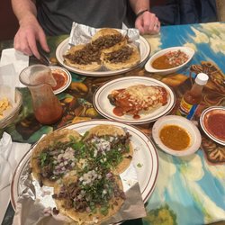 Cancun Mexican Grill - Taco feast!