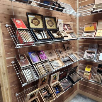 Tru Leaf - VA - shelves of cigars and cigars - Cigar Bars Near Me - Norfolk, Virginia