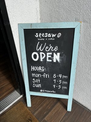 Menu photo 1 Seesaw Beans And Coffee Buena Park, CA