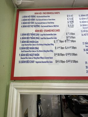 Menu photo 8 Dai Loi Bakery San Jose, CA