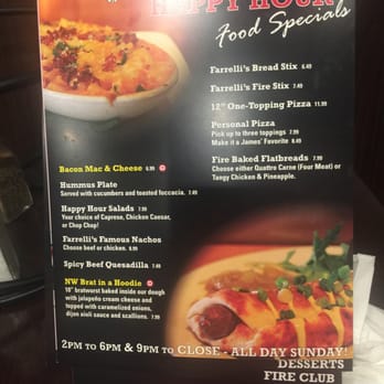 Farrelli's Pizza - Happy Hour! - Pizza Near Me - Puyallup, Washington Farrelli's Pizza - Happy Hour! - Pizza Near Me - Puyallup, Washington