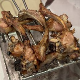 Grilled lamb chops