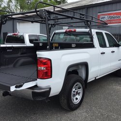 Rhino Linings of Charleston - We have your work truck covered! Ladder racks, tool boxes, and Rhino protection!