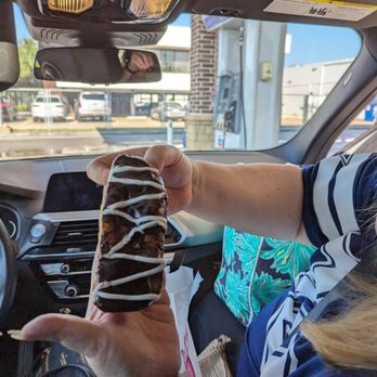 River Oaks Donuts - Lovely, custard filled creation - Donuts Near Me - Houston, Texas