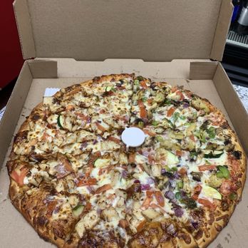 Via Mia Pizza - Half #15. BBQ Chicken half #5. Vegetarian - Pizza Near Me - San Jose, California Via Mia Pizza - Half #15. BBQ Chicken half #5. Vegetarian - Pizza Near Me - San Jose, California