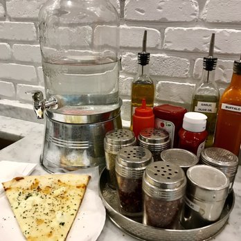 Marinara Pizza - Condiments Station - Pizza Near Me - New York, New York Marinara Pizza - Condiments Station - Pizza Near Me - New York, New York