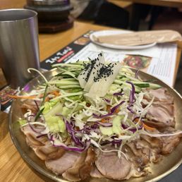 Jokbal salad Jokbal salad