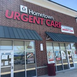 Outside building of Hometown Urgent Care & Occupational Health in Groveport, Ohio.