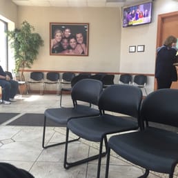 The waiting area
