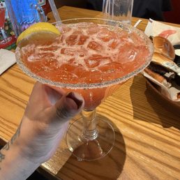 Strawberry margarita drink Strawberry margarita drink
