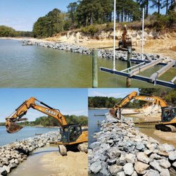 Ransone's Nursery & Maintenance - Breakwater and bank stabilization on the Rappahannock River