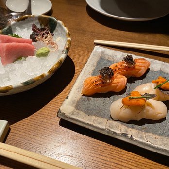 Zuma - Fatty tuna, torched salmon belly, seared scallops - Japanese Near Me - Boston, Massachusetts Zuma - Fatty tuna, torched salmon belly, seared scallops - Japanese Near Me - Boston, Massachusetts