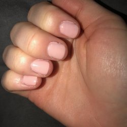 Nail Dynasty Salon - this is a gel manicure... wth