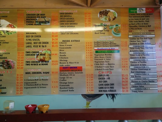Menu photo 7 El Sabroso Taco Shop San Diego, CA Menu photo 7 El Sabroso Taco Shop San Diego, CA