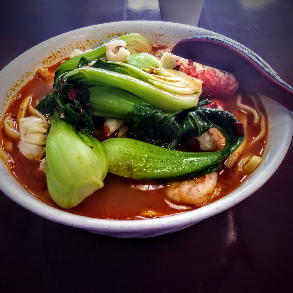 Cravings - Hot and sour seafood soup. - Chinese Near Me - Champaign, Illinois Cravings - Hot and sour seafood soup. - Chinese Near Me - Champaign, Illinois