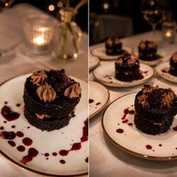 The Private Table - Black velvet cake