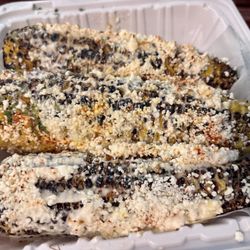 House of Birria - Another view of the Mexican Street Corn( Elotes)
