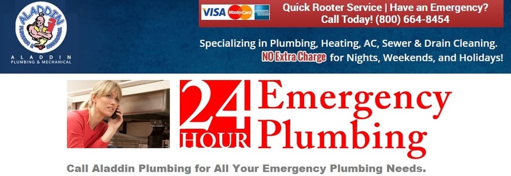 Slide of Aladdin Plumbing & Mechanical