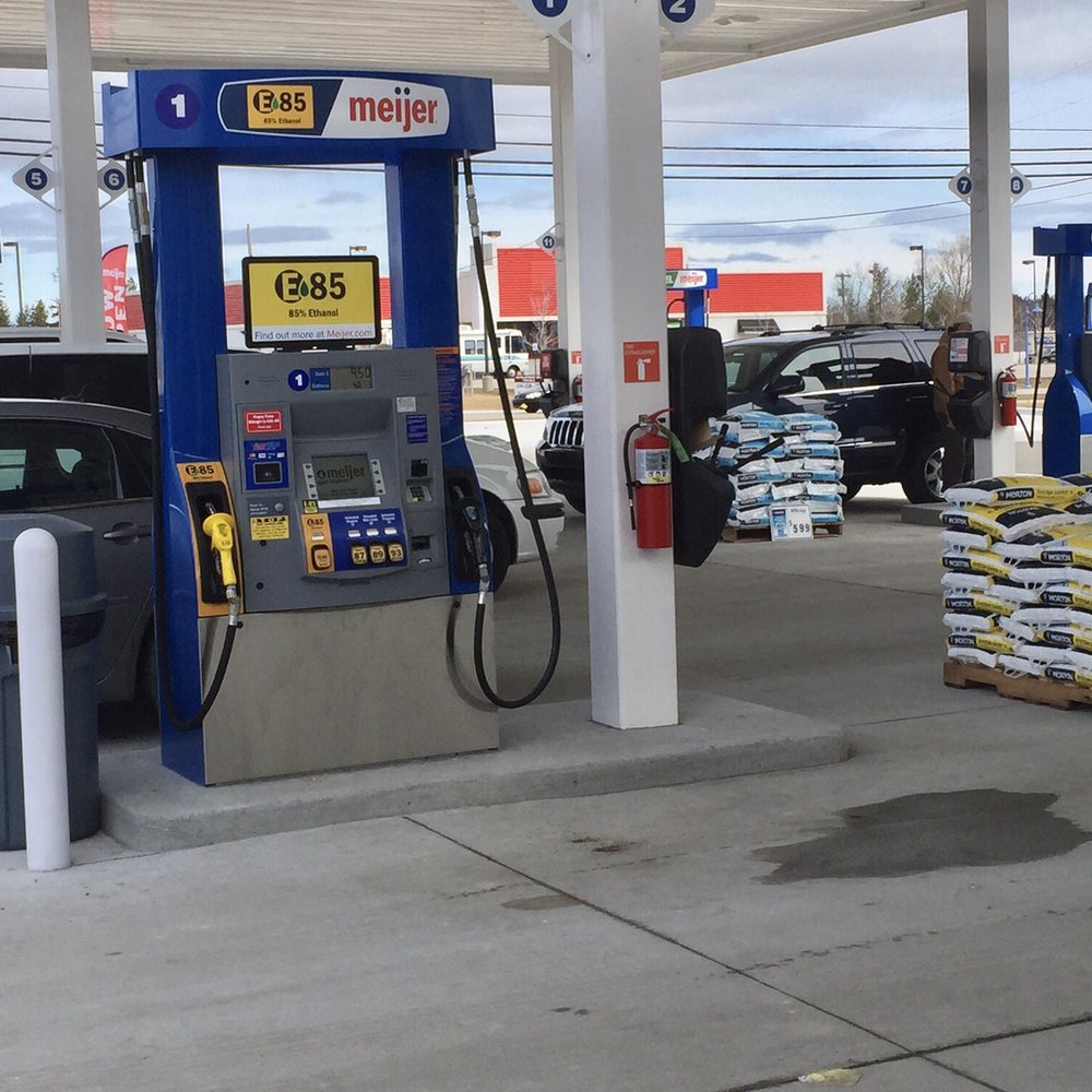 Meijer Express Gas Station - Side view of E85 pump - Gas Stations Near Me - Alpena, Michigan Meijer Express Gas Station - Side view of E85 pump - Gas Stations Near Me - Alpena, Michigan