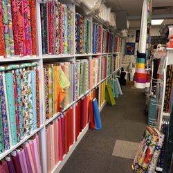 The Quilting Needle - More bolts of fabric
