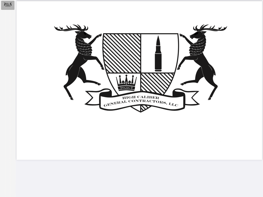 Slide of High Caliber General Contractors