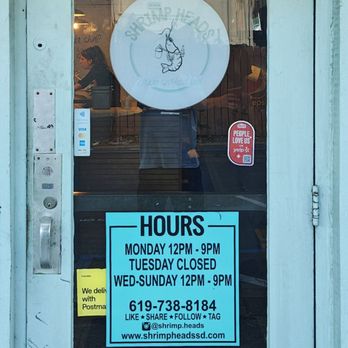 Shrimp Heads - Main entrance - Cajun/Creole Near Me - San Diego, California Shrimp Heads - Main entrance - Cajun/Creole Near Me - San Diego, California