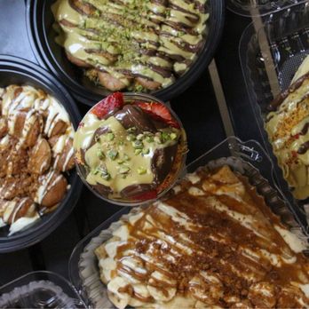 The Sweet Spot - Crêpes mini pancakes and Strawberry cups - Desserts Near Me - Walnut Creek, California The Sweet Spot - Crêpes mini pancakes and Strawberry cups - Desserts Near Me - Walnut Creek, California