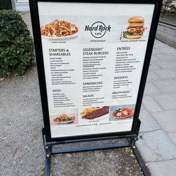 Hard Rock Cafe - American Near Me - Stockholm, Alberta Hard Rock Cafe - American Near Me - Stockholm, Alberta